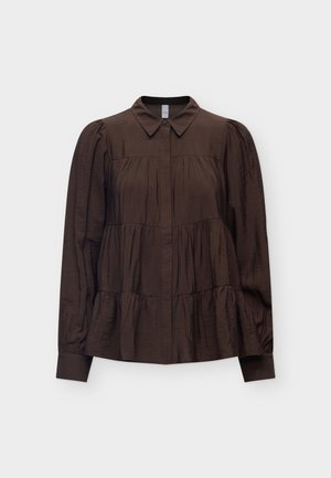 YAS, YASPALA - Overhemdblouse - coffee bean