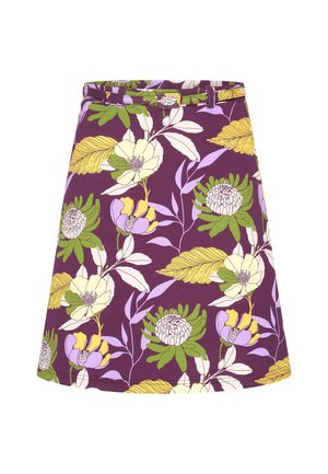 A-line skirt - aubergine