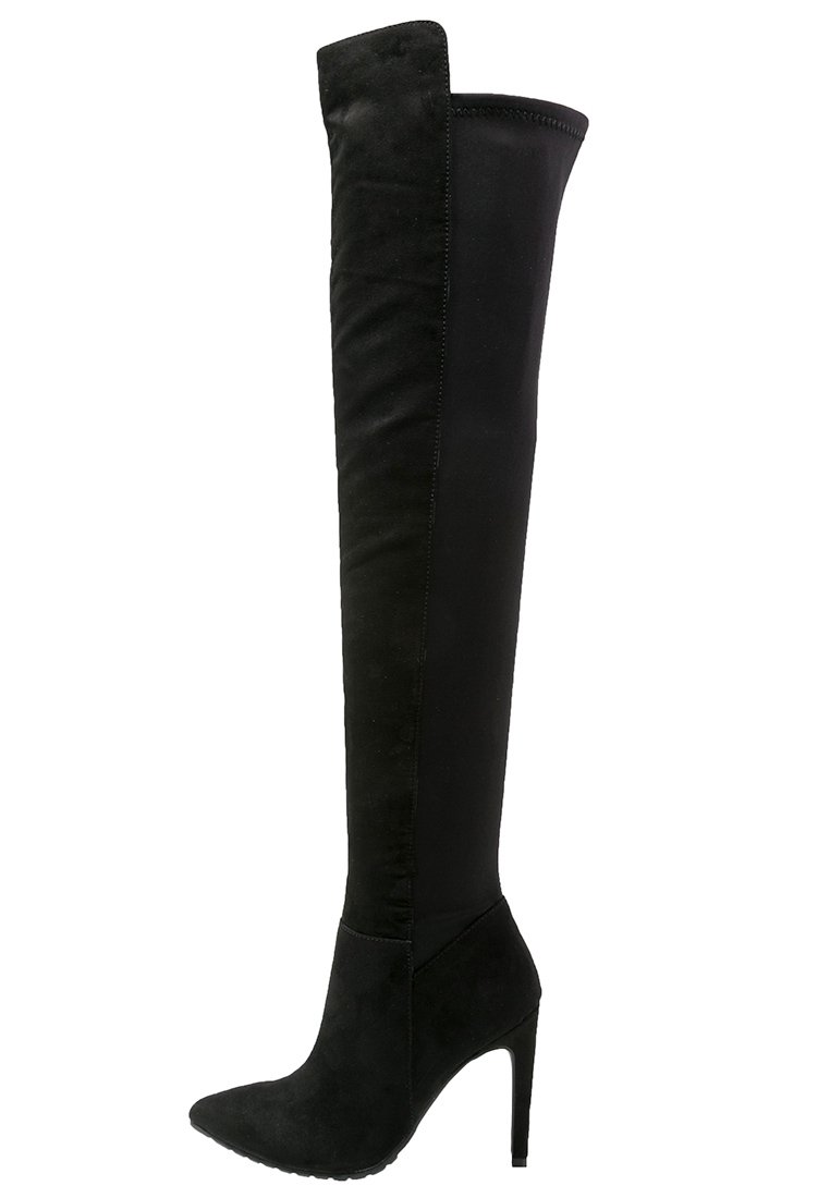 Even&Odd Botas de tacón - black