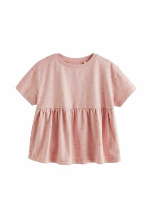 Next SHORT SLEEVE EMPIRE REGULAR FIT - T-shirt med print - pink spot