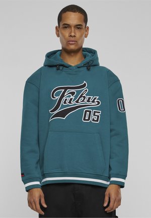 FUBU VARSITY HEAVY HOODIE UNISEX - Bluza z kapturem