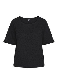 JULIE SS D2D - Tričko s potlačou - black