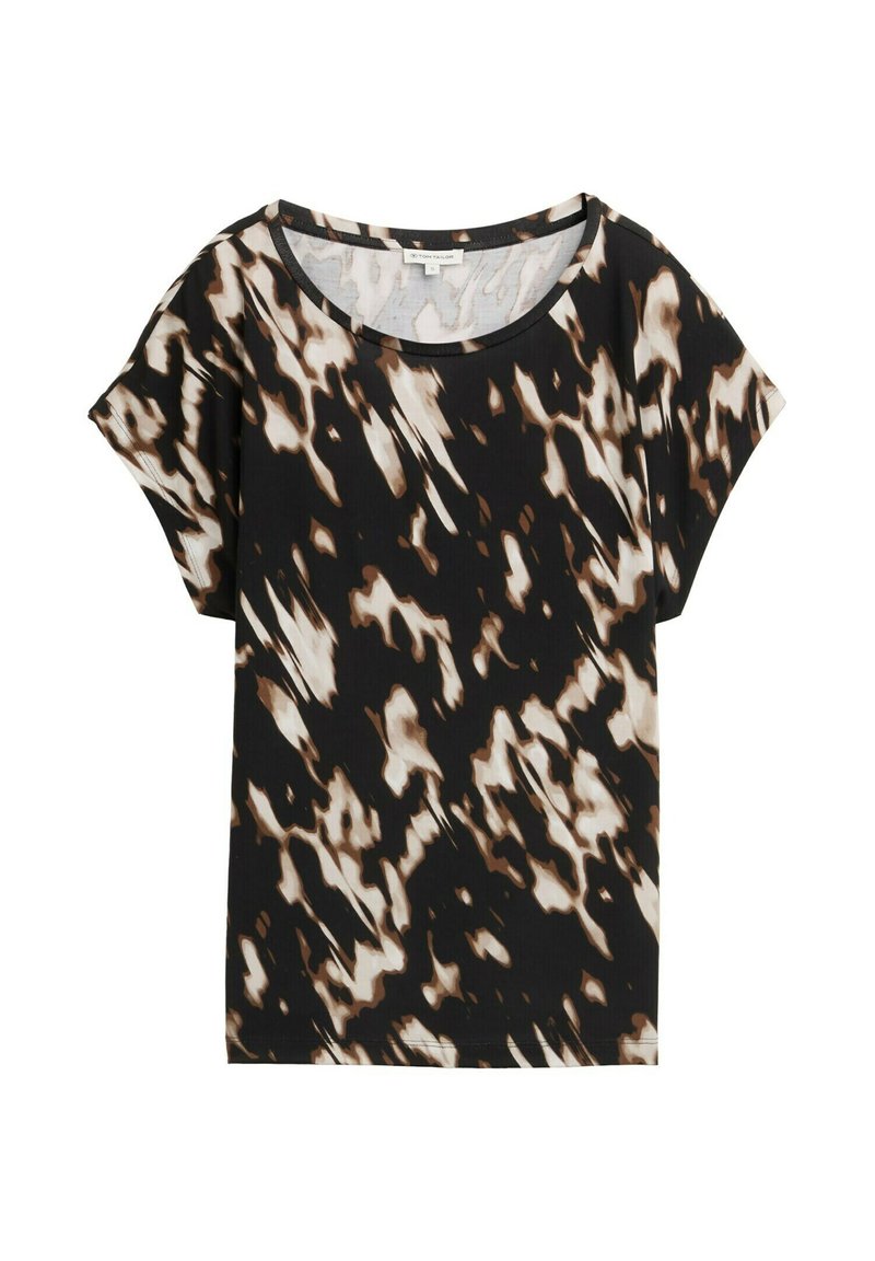 Tom Tailor T-shirt print bruin