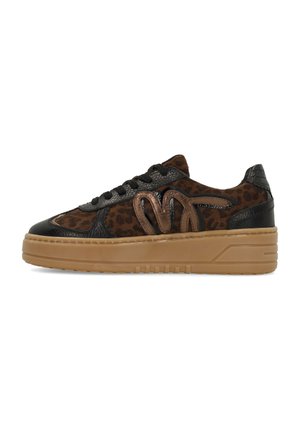 Manfield, Sneakers laag - schwarz