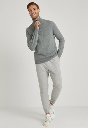 FALKE LUXURY CLASSIC HALFZIP - Pullover - light grey