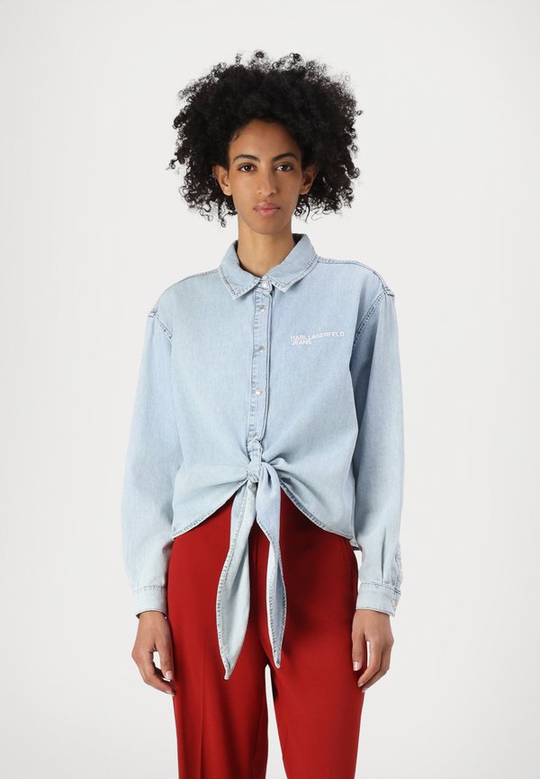 WRAP SHIRT - Button-down blouse