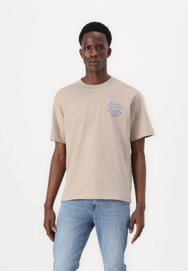 EDWIN MUSIC CHANNEL UNISEX - Print T-shirt - aluminium2