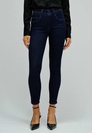 SECRET PUSH IN CROPPED - Jeans Skinny - blau