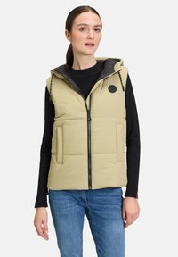 Amber & June Vest - slate green