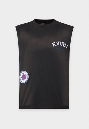 Ksubi, GENESIS EKCESS CUT OFF TANK - Μπλούζα - grey