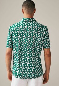 Next GEO SHORT SLEEVE - REGULAR FIT - Košeľa - green