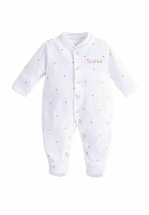 JoJo Maman Bébé REGULAR FIT - EMBROIDERED - Pajac za spanje - pink