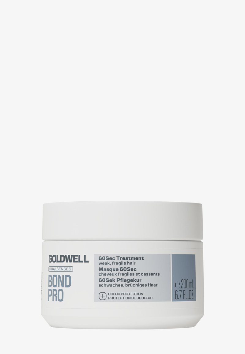 Goldwell Dualsenses Bond Pro 60-seconden behandeling masker voor zwak, broos haar, 200 ml verpakking met kleurbehoud.