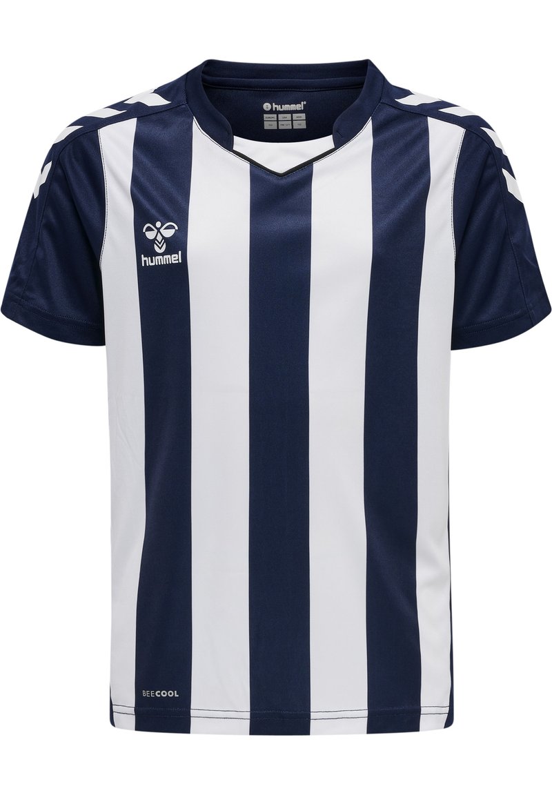 Hummel CORE  - T-shirt med print - marine white