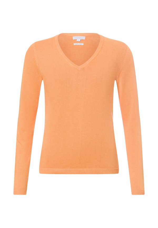 Strickpullover - aprikot