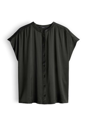 someday., RELAXED SHIMMER LOOK - Bluse - midnight olive
