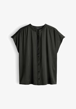 someday., RELAXED SHIMMER LOOK - Blouse - midnight olive