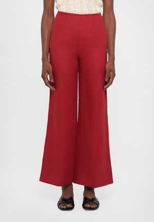 SYNA PANT - Bukser - deep red