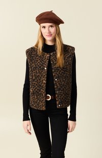 BONOBO Jeans ÄRMELLOSE WENDEWESTE - Weste - camel