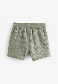 Next SOFT TEXTURED REGULAR FIT - Short - sage green