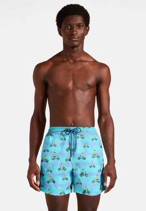 VESPA FLAMINGO - Swimming shorts - blue