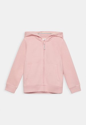 PLAIN ZIP HOODY - Felpa con zip - pink