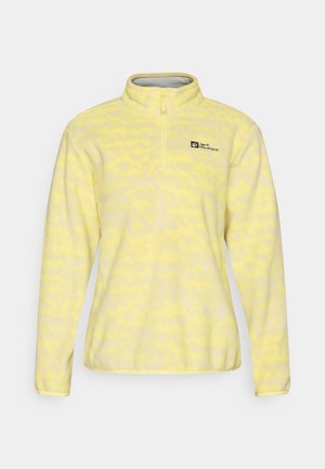 Jack Wolfskin BIG SKY  - Fleecegenser - lemon ice