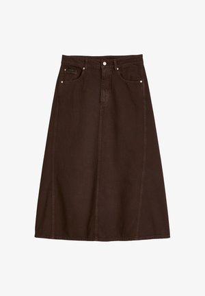 Marc O'Polo DENIM, Jeansrock - shaded brown
