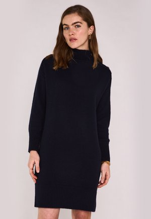 BEAUTY MAILLE - Robe pull - marine