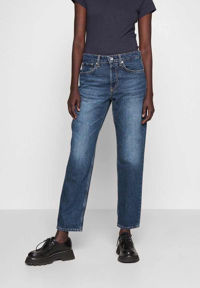 rag & bone ROSA MID RISE BOYFRIEND Jean boyfriend dark blue/bleu
