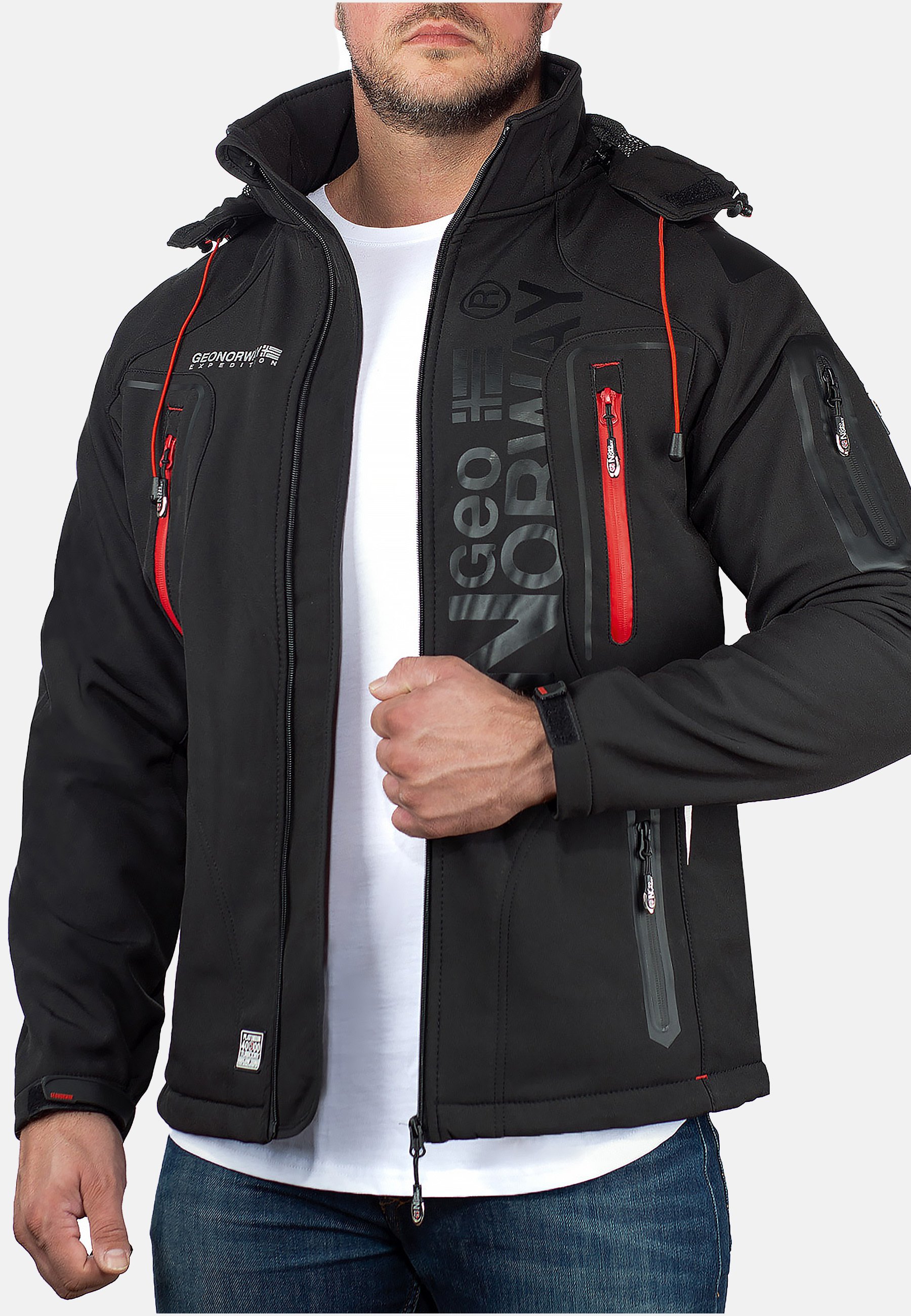 Geo Norway REGULAR FIT - Light jacket - schwarz/black - Zalando.de