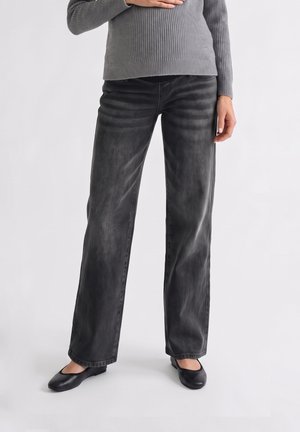 Anna Field MAMA by Zalando FLARED - Wide leg - light grey