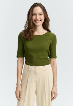TOM TAILOR T-paita - deep ivy green