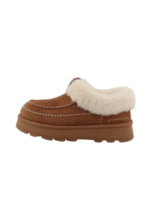 TOM TAILOR, LOAFERS - Žieminiai batai - hazel
