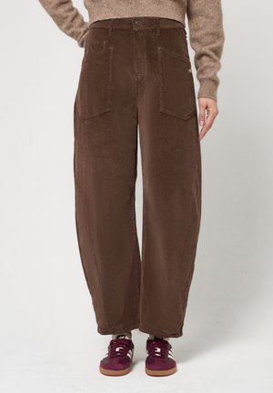 Gang, 94ODINA  - O-SHAPE FIT - Trousers - chestnut