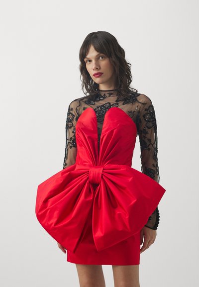 MOSCHINO PUNK COUTURE - Cocktail φόρεμα / Φόρεμα για πάρτι - red