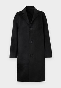DIAMOND DETAILED COAT - Classic coat - black