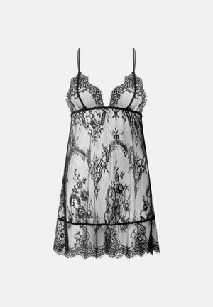 Bluebella, BLUEBELLA SHORT CHEMISE MADELINE - Chemise de nuit / Nuisette - black