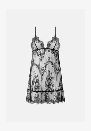 Bluebella, BLUEBELLA SHORT CHEMISE MADELINE - Chemise de nuit / Nuisette - black