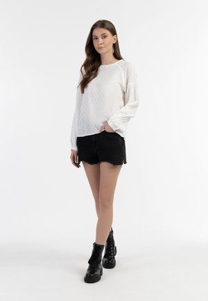 Blouse - wollweiss