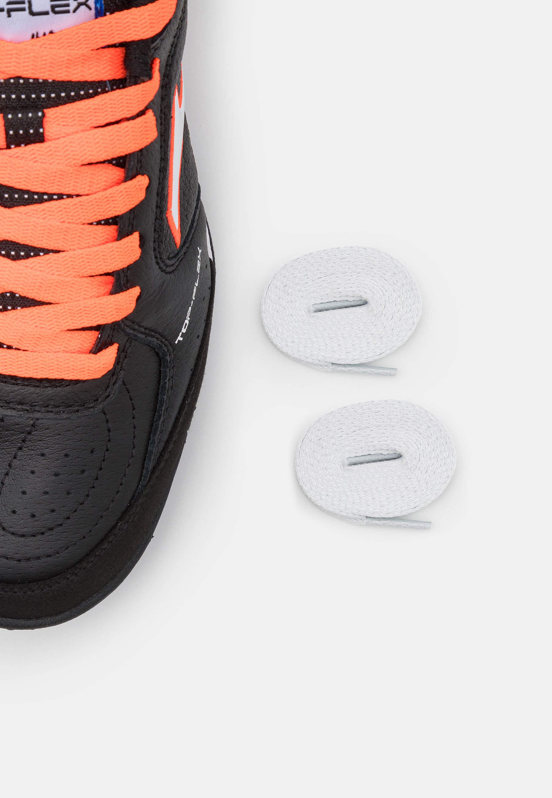 Joma TOP FLEX - Botas de fútbol multitacos - black/orange/blue/negro -  Zalando.es