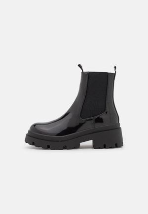 Botines con plataforma - black