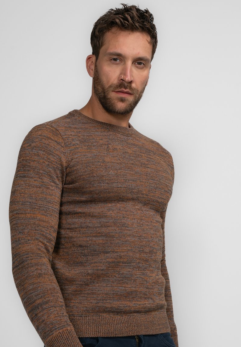 Petrol Industries TELLER - Trui - dark caramel