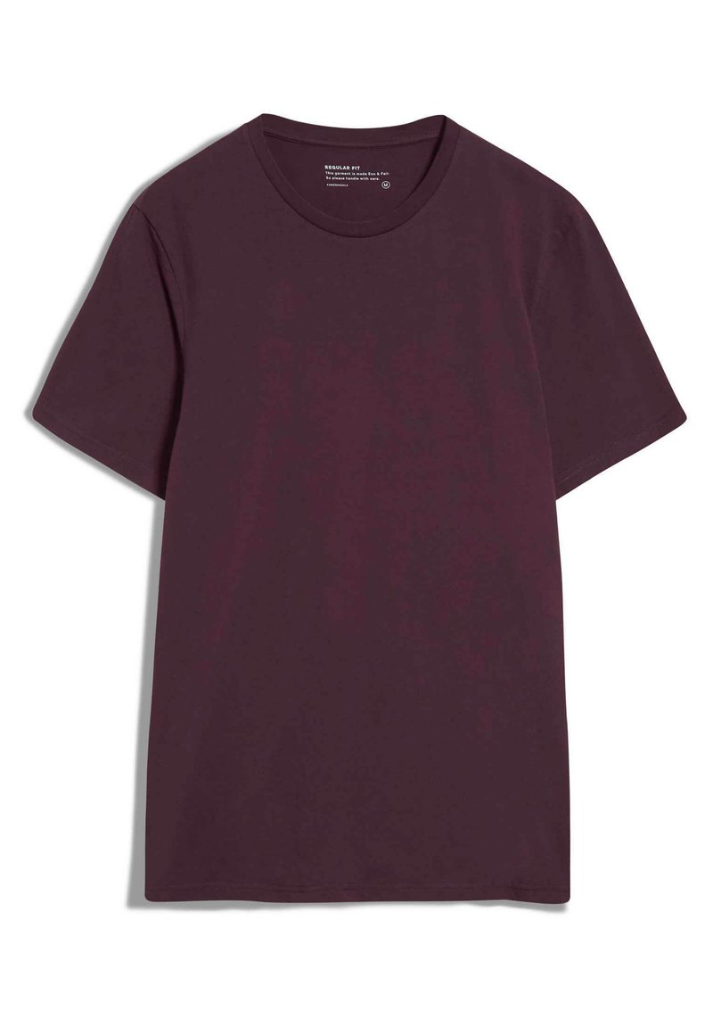 ARMEDANGELS JAAMES - T-shirt basique - dark aubergine
