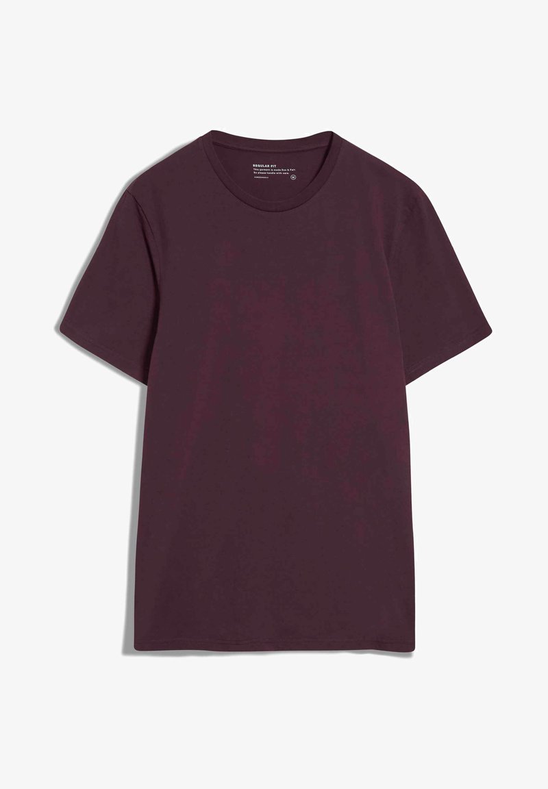 ARMEDANGELS JAAMES - T-shirt basic - dark aubergine