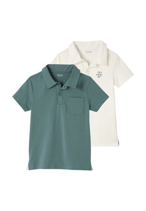 Vertbaudet VERTBAUDET POLOSHIRT KURZARM  PACK OF 2 - Poloshirt - aqua