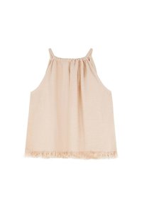 FRINGED  - Top - natural