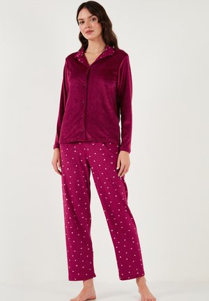 SET - Pyjama set - bordeaux