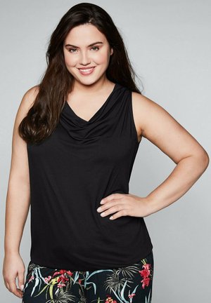 Sheego, Blouse - schwarz