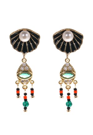 Boucles d'oreilles - noir